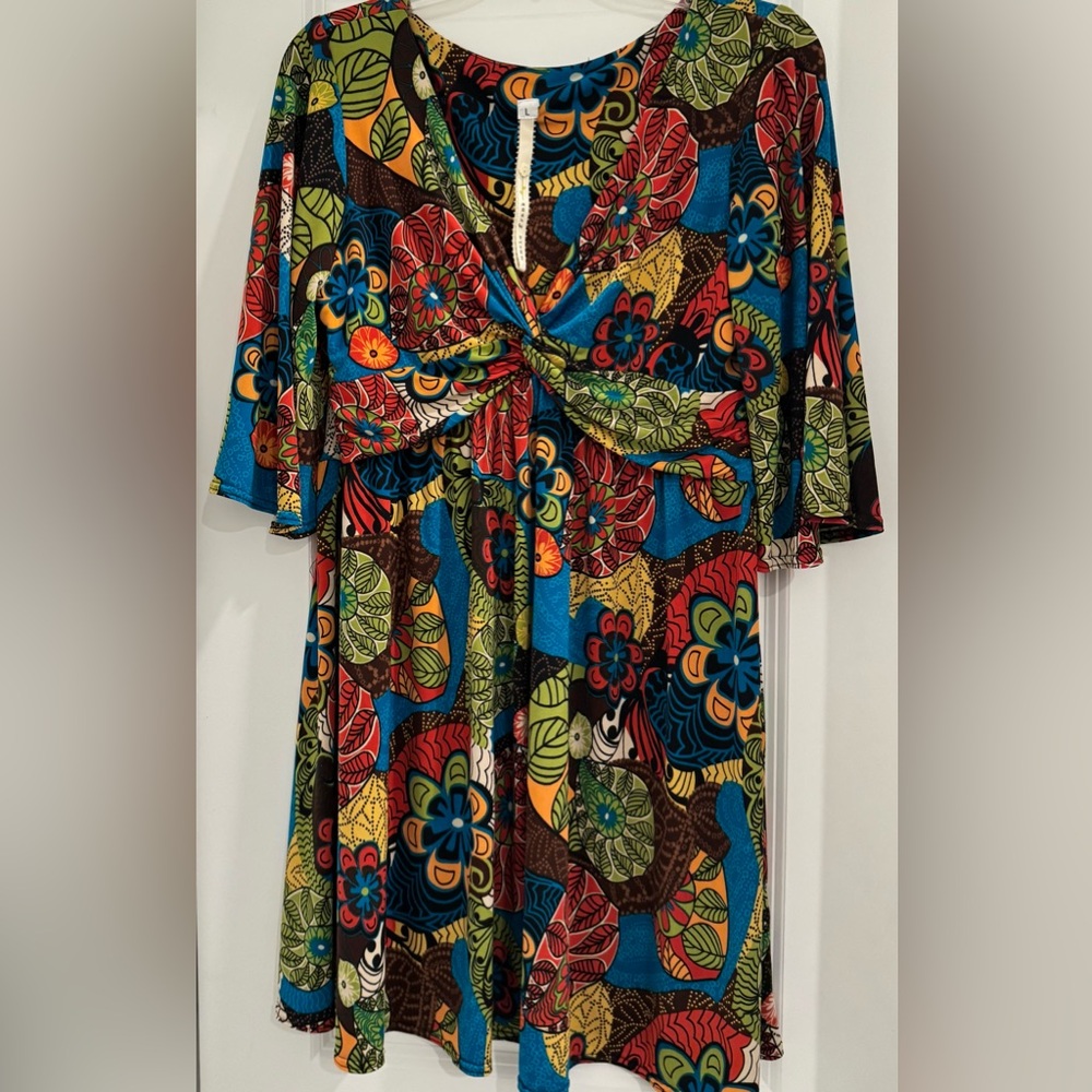 Uncle Frank Multicolor Floral Dress